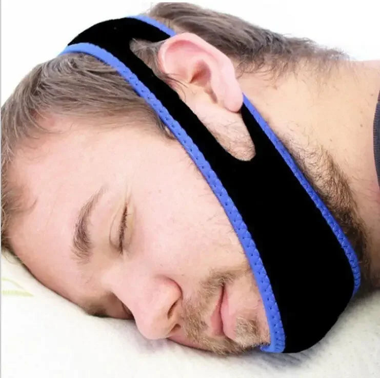 Neoprene Anti Snore Chin Strap for Sleep Apnea and Snoring