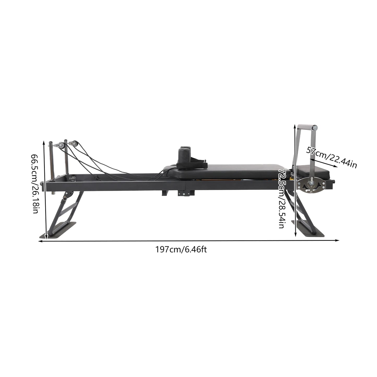 Pilates Rollaway Bed and Performer Machine for Yoga and Fitness