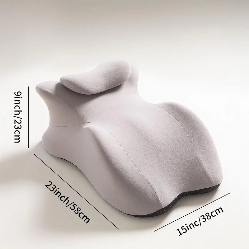 MultiPositional Wedge Pillow for Comfortable Breathing and Support