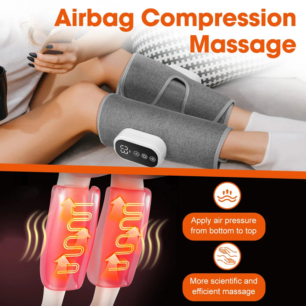 PASTSKY 360 Degree Air Pressure Calf Massager Wireless Leg Relax