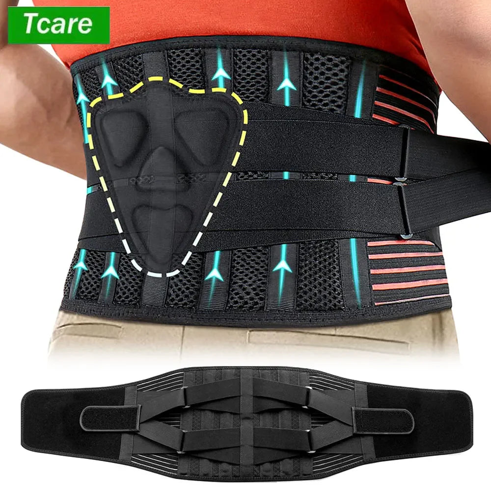 Lumbar Back Brace for Pain Relief and Support