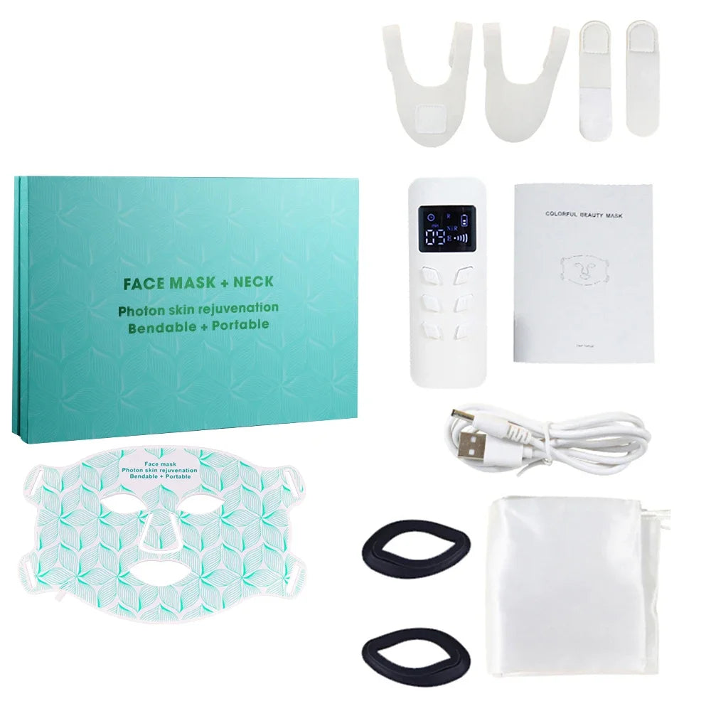 UBilli LED Face Mask 850nm Near Infrared Red Light Therapy