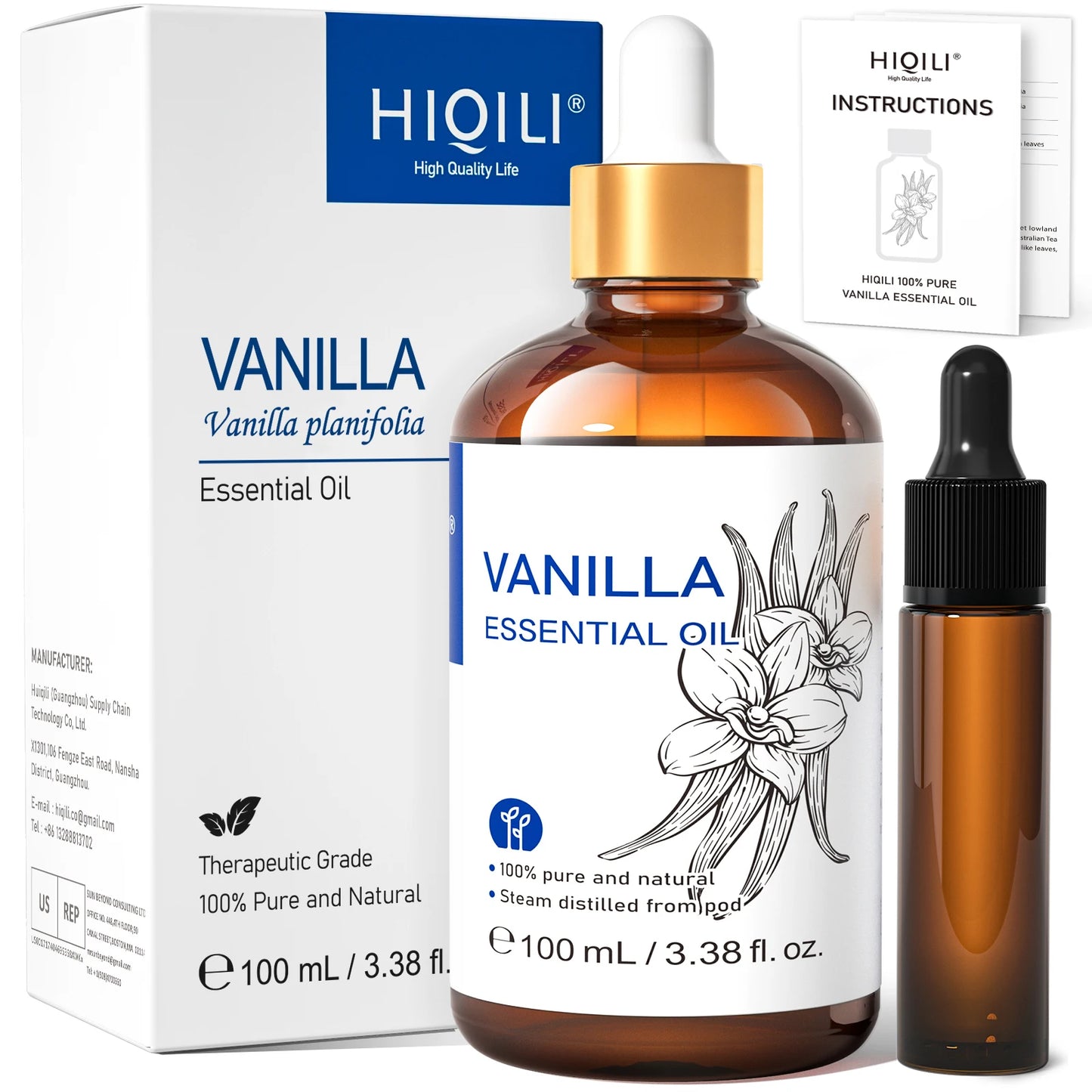 HIQILI Essential Oil With Dropper