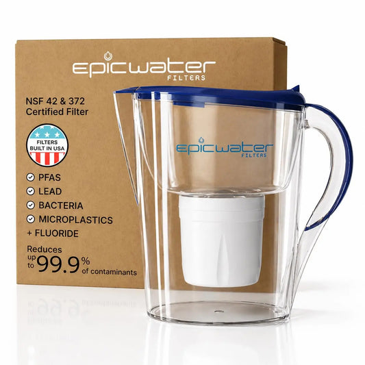 Pure Filter Pitchers For Drinking Water Tritan BPA Free