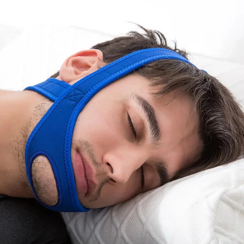Neoprene Anti Snore Chin Strap for Sleep Apnea and Snoring