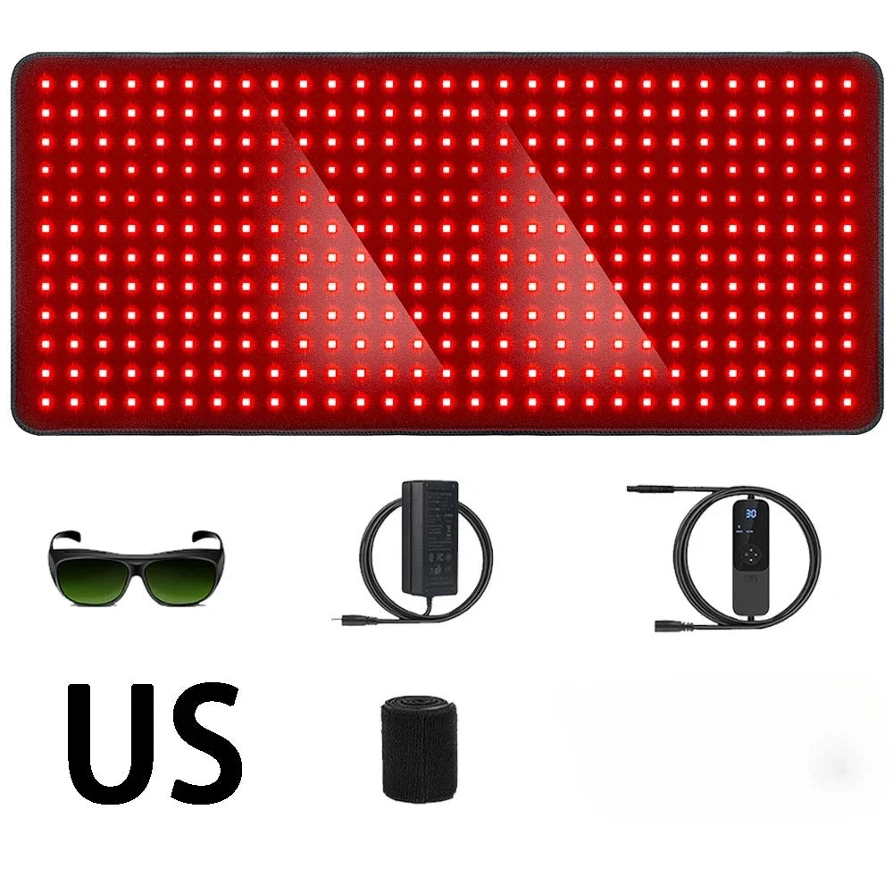 Infrared Light Therapy Pad 660nm 850nm For Back Shoulder Pain