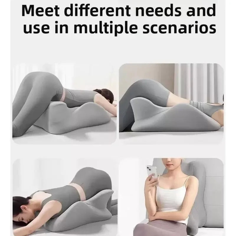 MultiPositional Wedge Pillow for Comfortable Breathing and Support