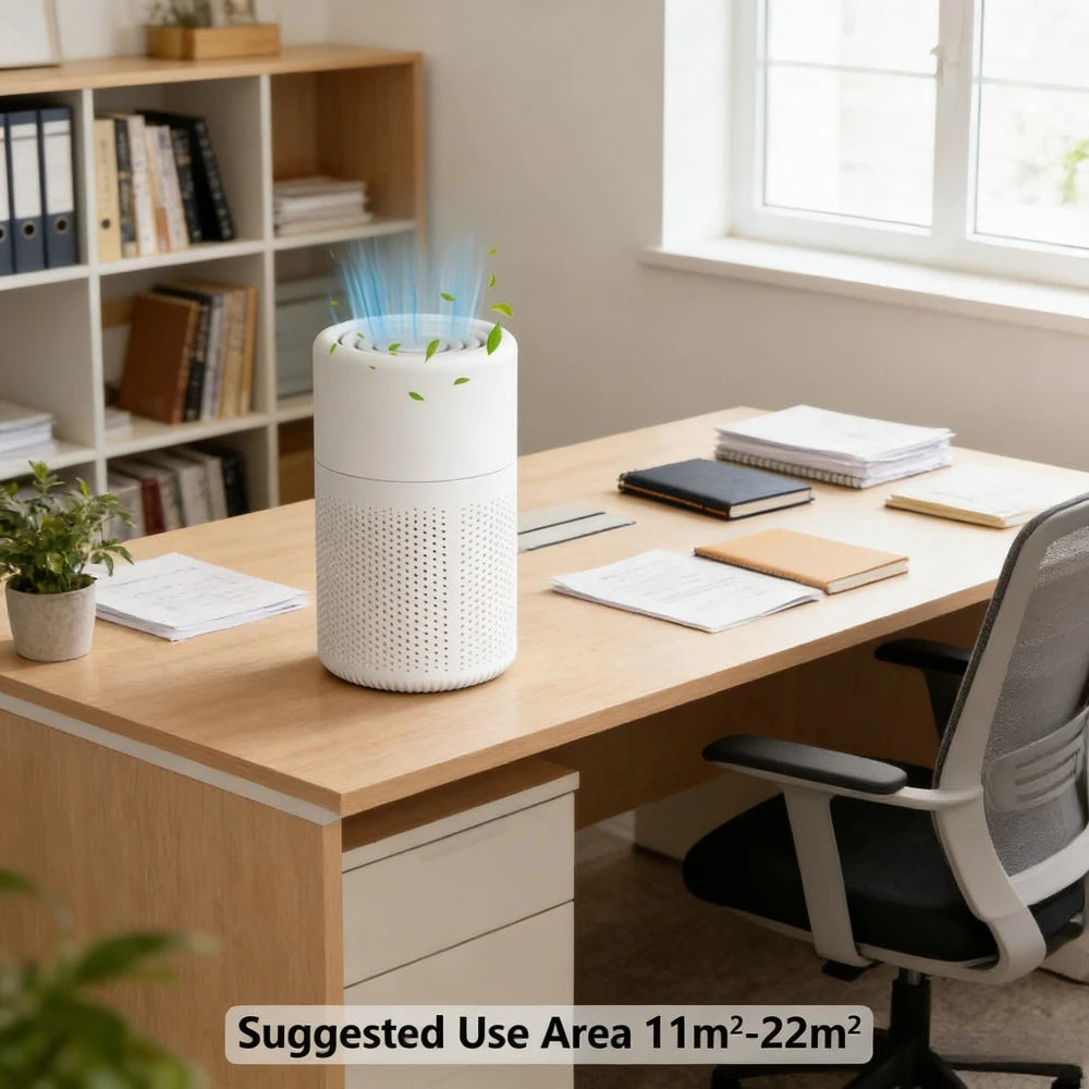 Air Purifier With HEPA Filter Activated Carbon And Aromatherapy