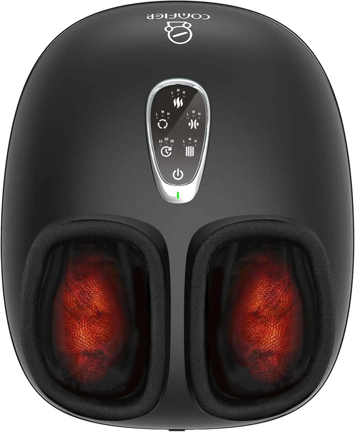 Heated Shiatsu Foot Massager With Deep Kneading And Compression