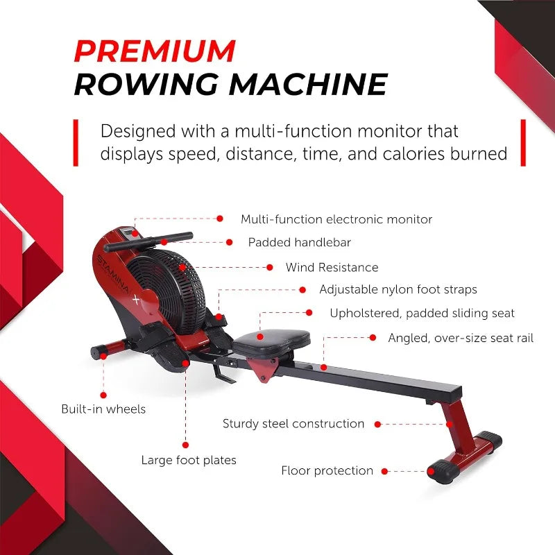 ATS Air Rower With Smart Workout App