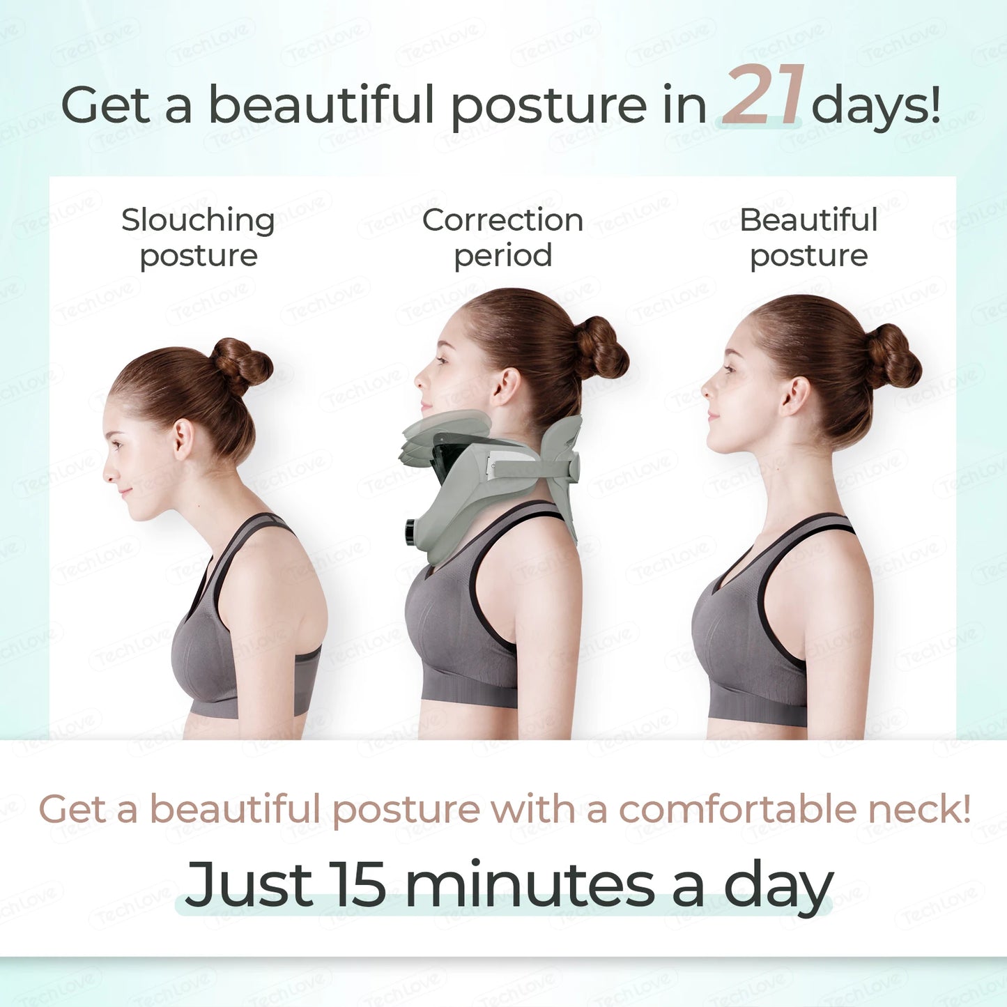 Air Collar Neck Traction Device for Cervical Pain Relief