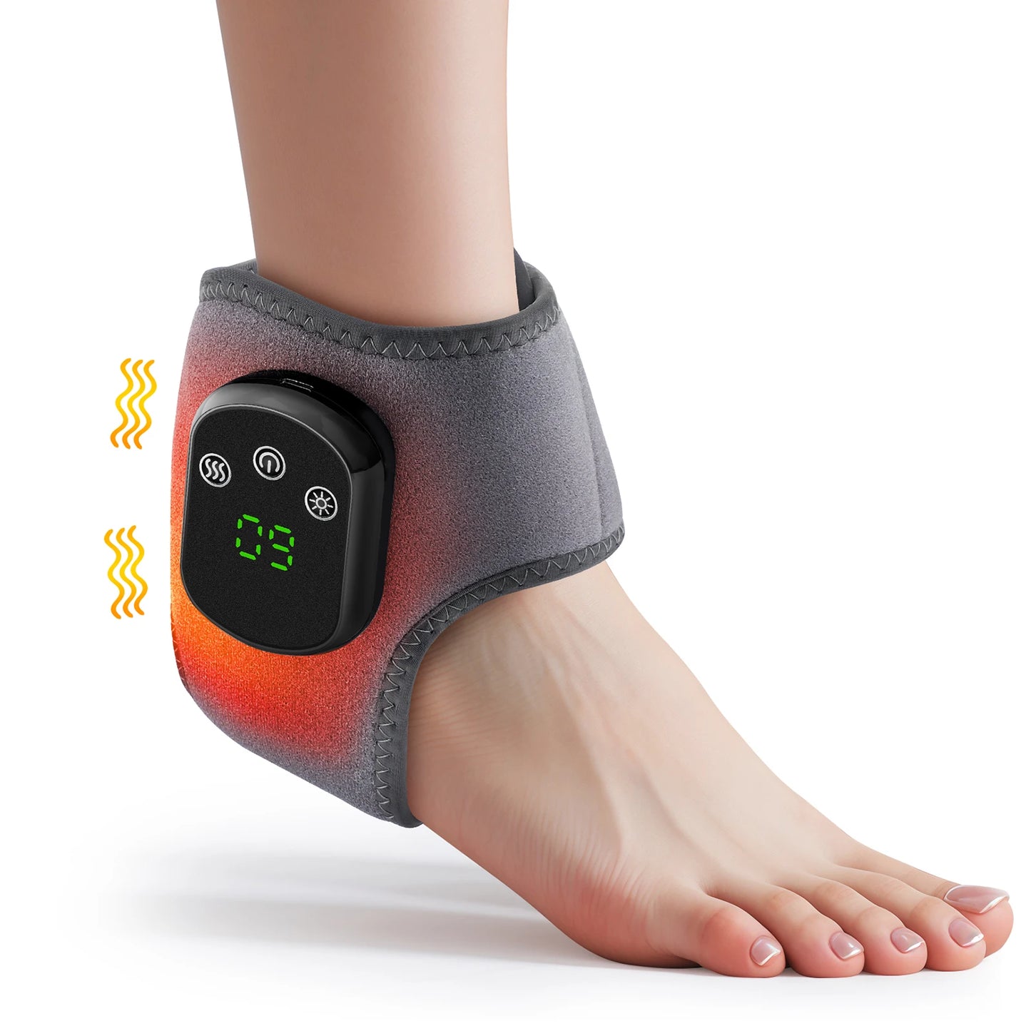 Hailicare Electric Ankle Massager With Vibration Therapy For Pain Relief