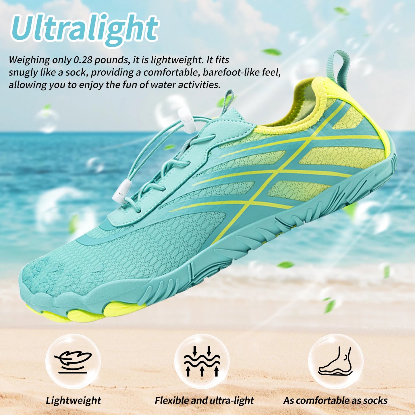 Barefoot Vita Womens Walking Shoes Non Slip Breathable Lightweight