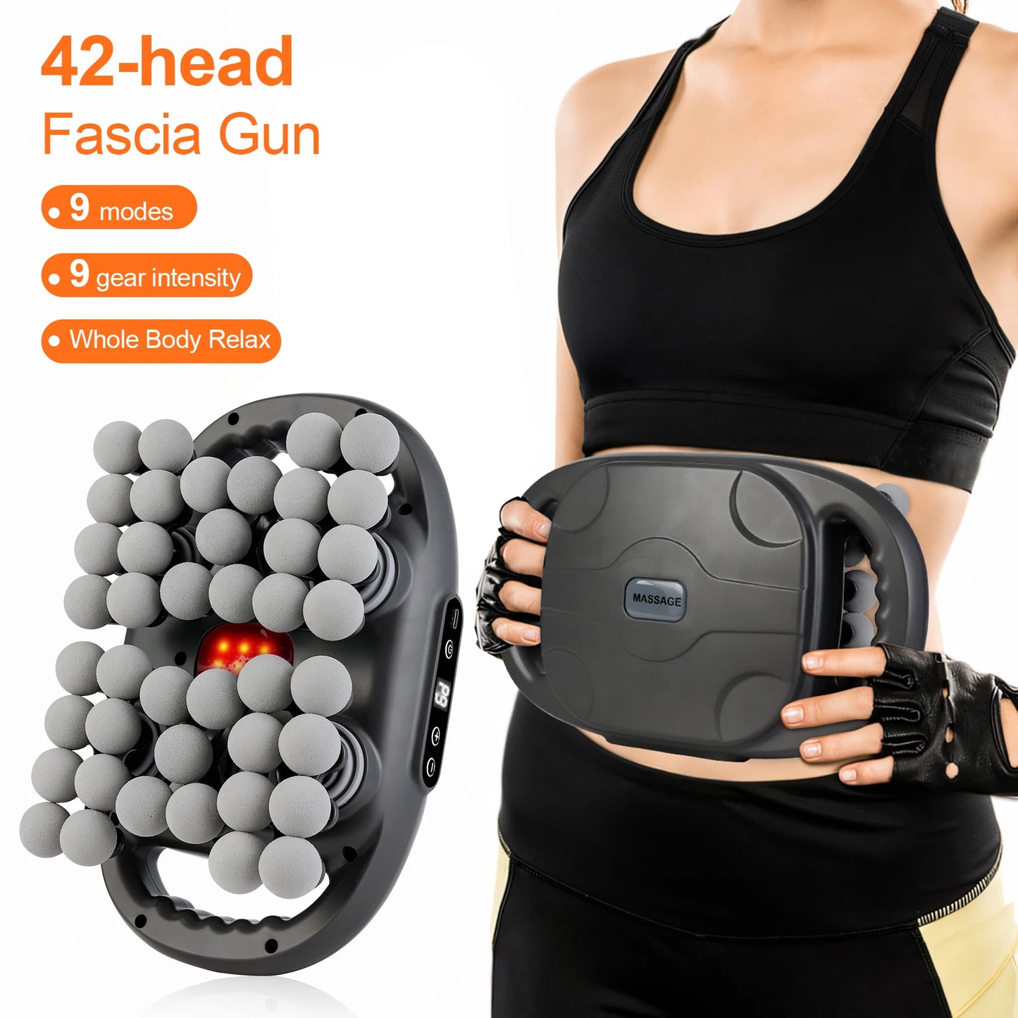 Foreverlily Fascia Massage Gun For Body And Deep Tissue Massager