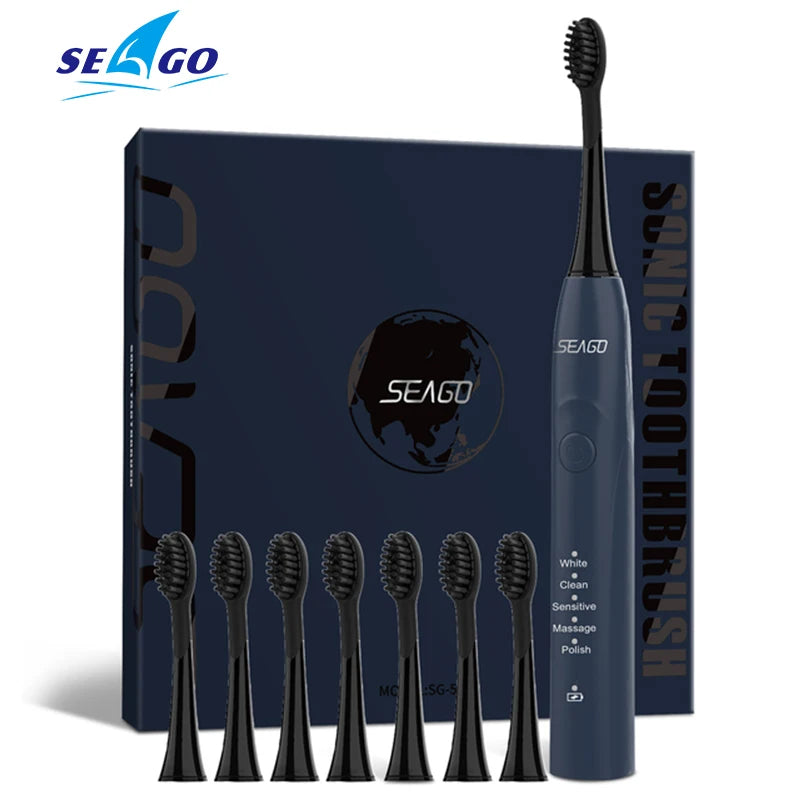 Seago SG 540 Electric Toothbrush With Smart Timer And Waterproof Design
